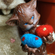 Easter chocolate Grumpfy cat