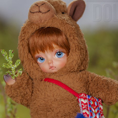 Brown Baby Alpaca - Alexa