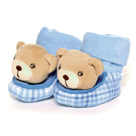 Blue 小熊造型保暖鞋